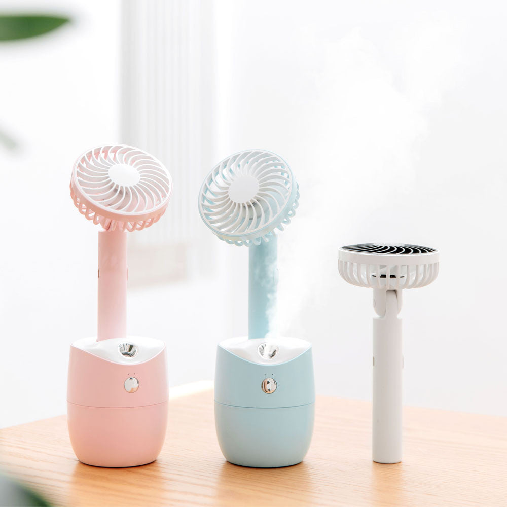 Mini ventilador humidificador USB