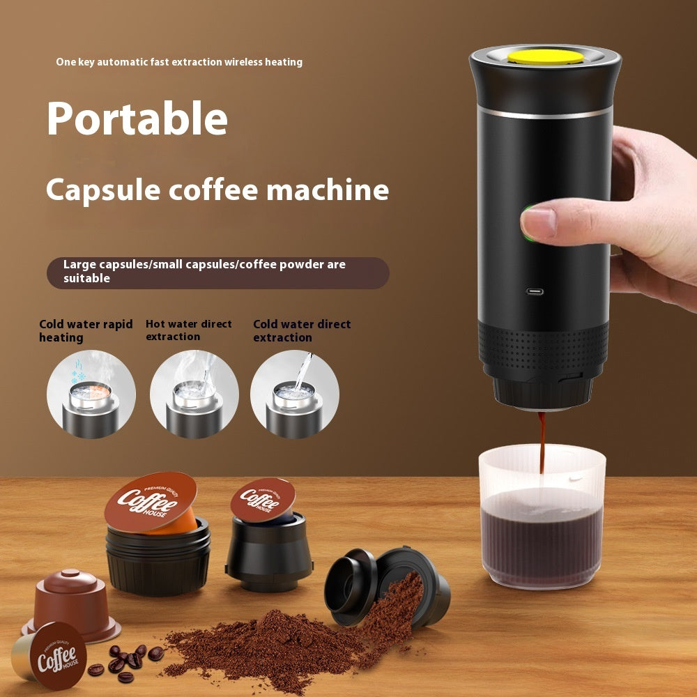 Cafetera Espresso Portátil 3 en 1